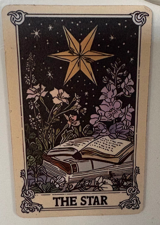 The Star tarot card magnet