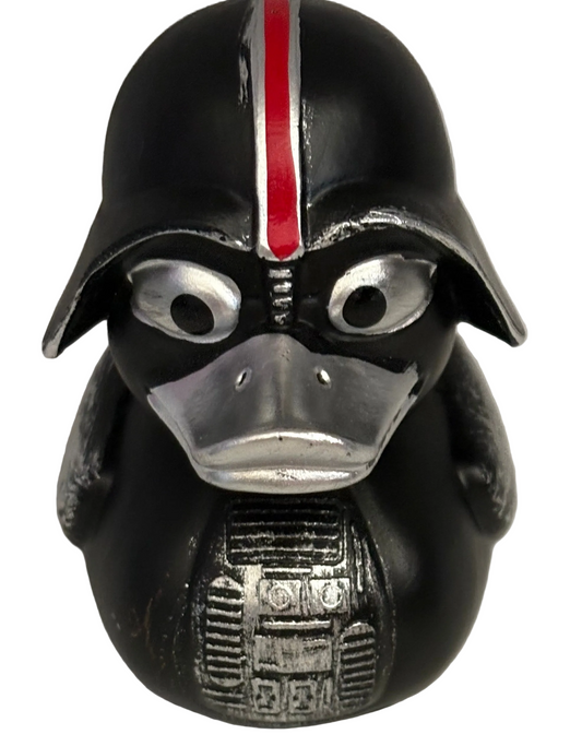 Dark side duck figurine