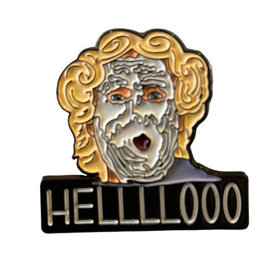 Mrs Doubtfire Hellllooo pin badge