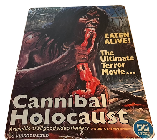 Cannibal Holocaust sign