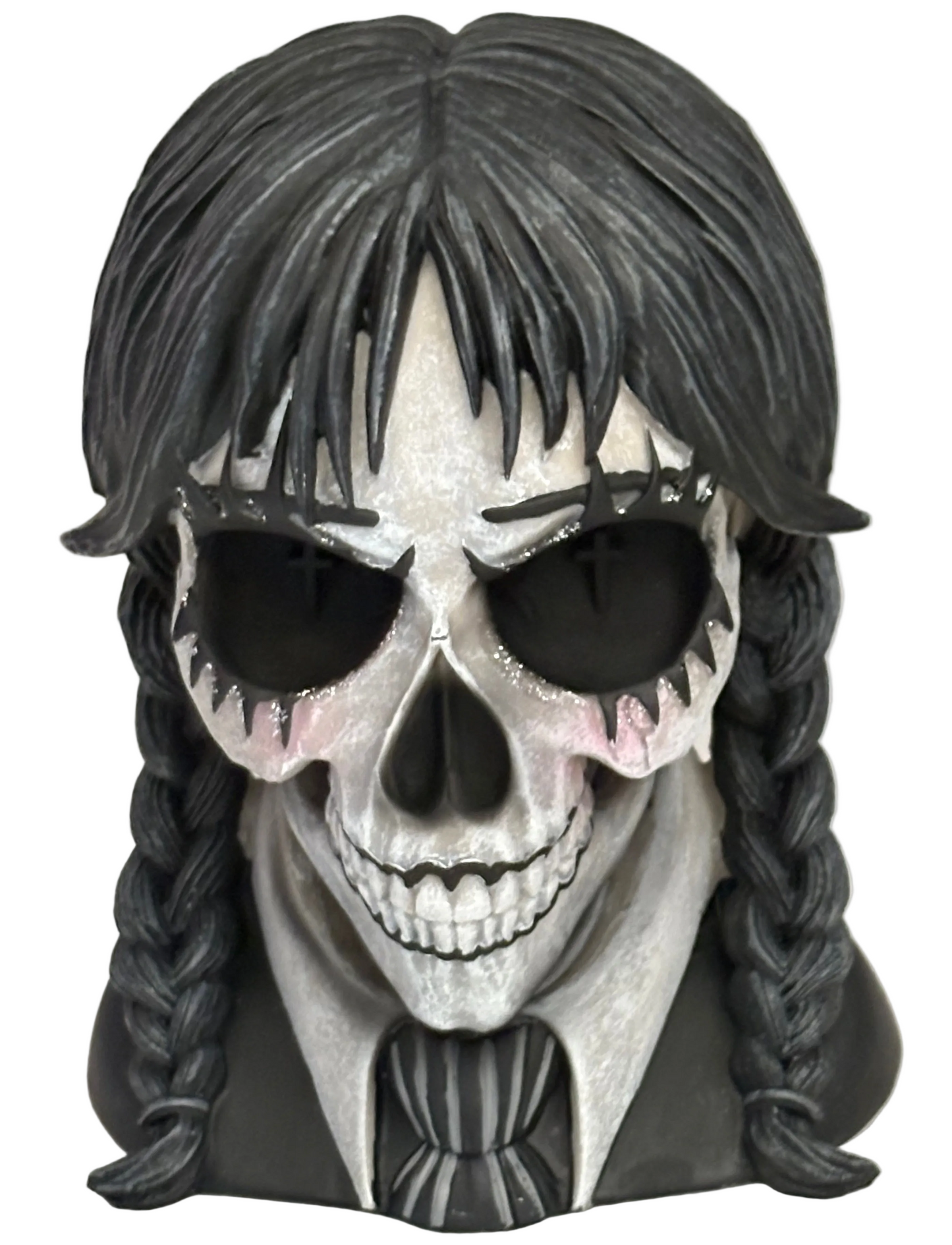 Wednesday Skull figurine