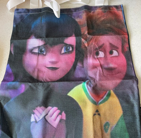 Hotel Transylvania Mavis and Jonathan tote bag
