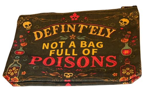 Definitely not a bag full of poisons make up bag