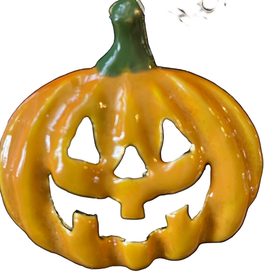 Pumpkin brooch