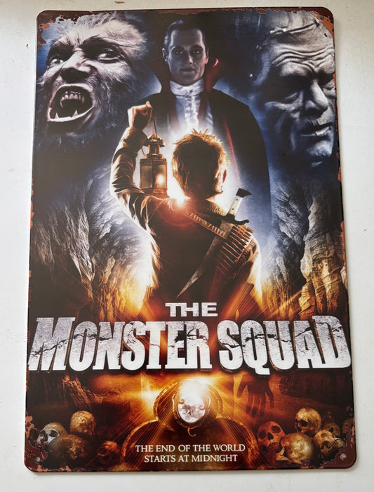 The Monster Squad sign