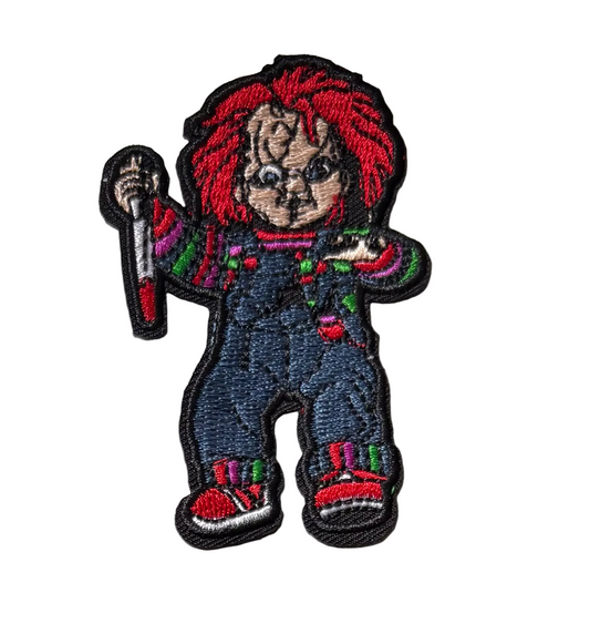 Chucky with knife patch