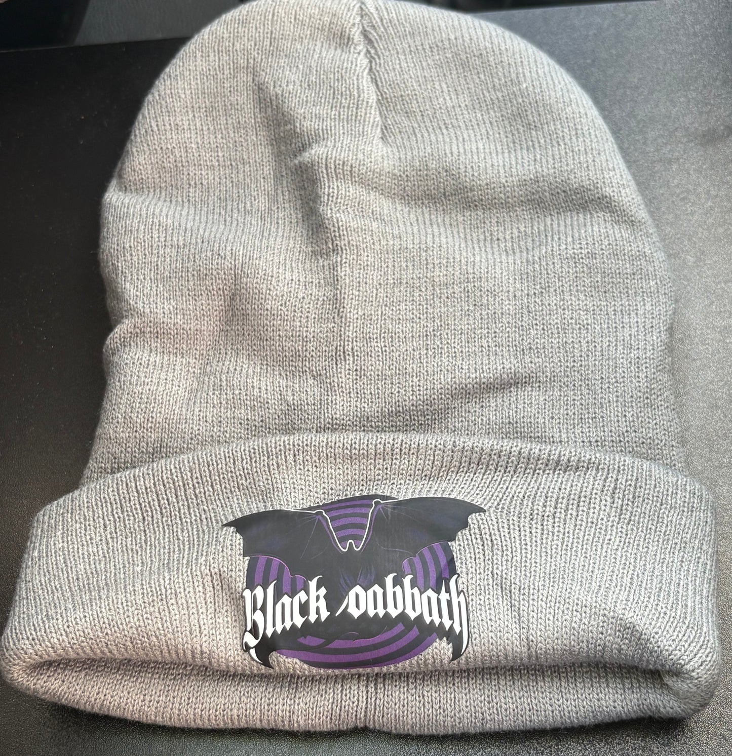 Black Sabbath grey beanie