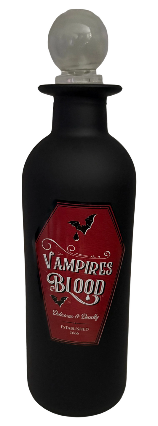 Vampire blood potion bottle