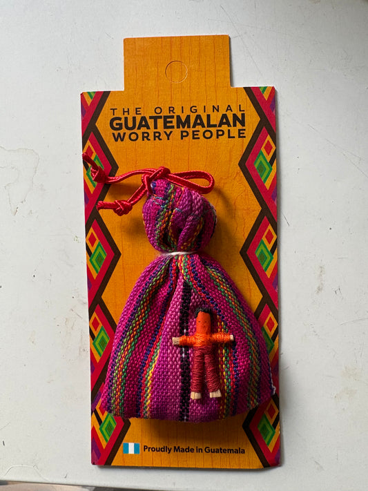 Worry doll Purple