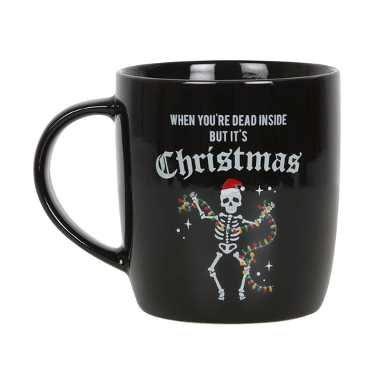 Dead Inside Christmas Mug